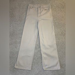 H&M HIGH RISE WIDE LEG JEAN SIZE 10